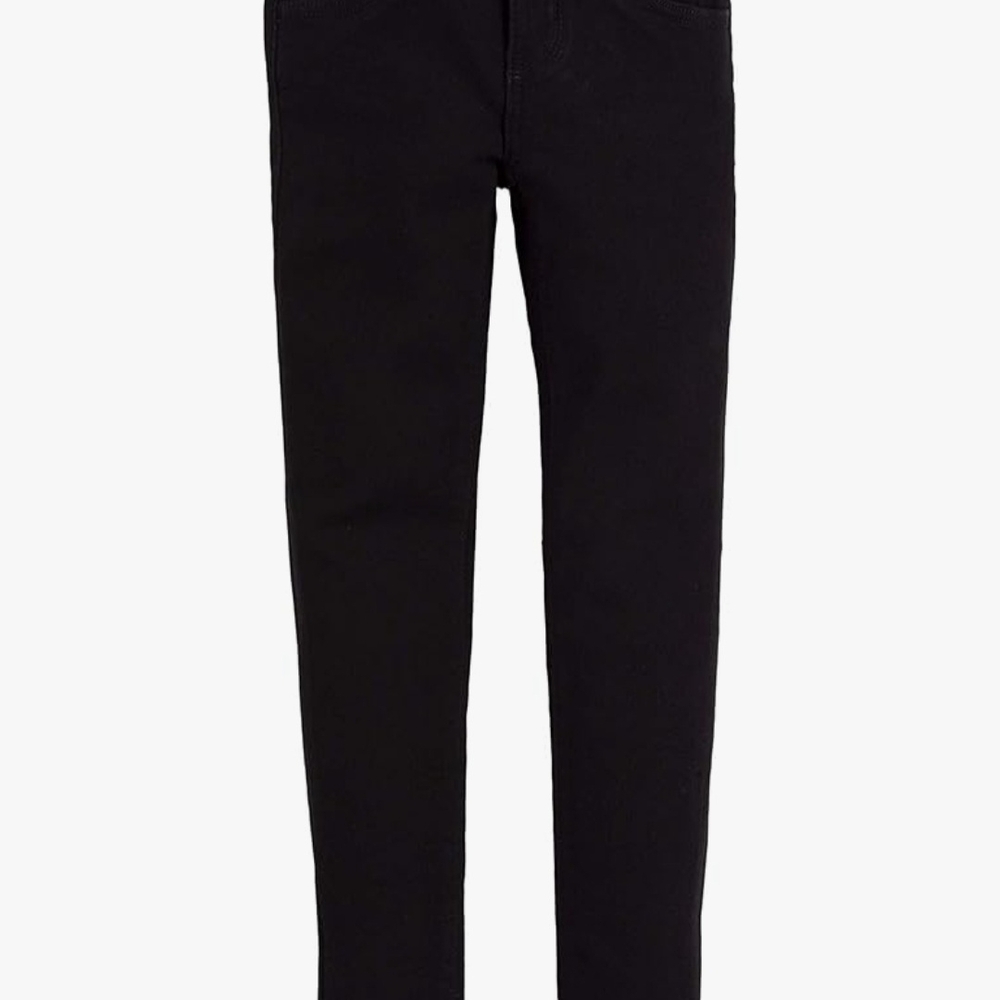 NWT Girls Black Levi Skinny Jeans